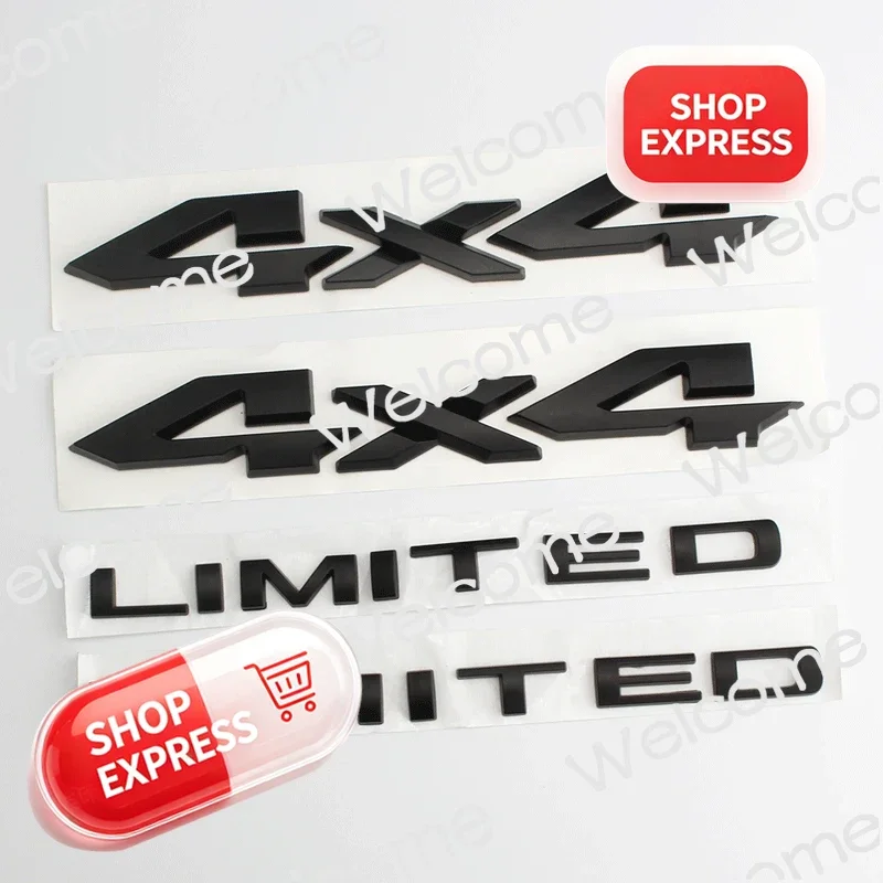 4X4 LIMITED New Emblem Rear Trunk Label Car Stickers for Dodge RAM 4x4 RAM 1500 2500 Pickup Truck Body Refit Logo Accessories - view 2