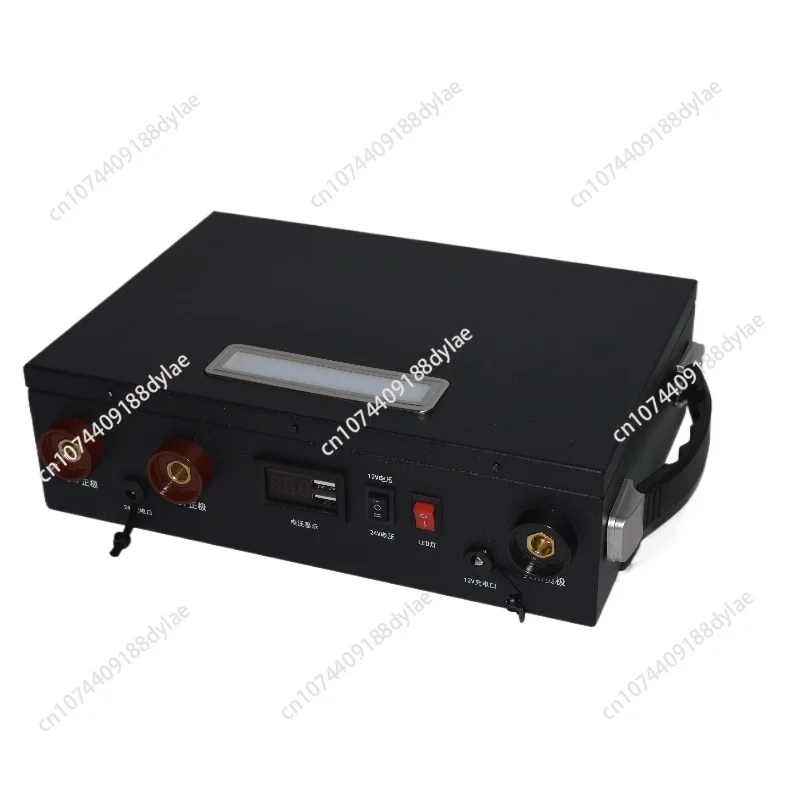 

12v24v emergency start power supply lithium battery shell car strong opening box nesting metal iron with fast socket