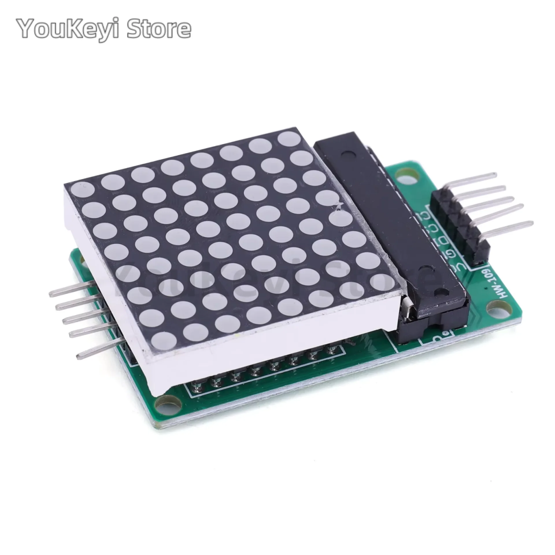 MAX7219 Dot LED Matrix Module 5V 8x8 MCU LED Display Control Module Interface Module Single Chip Control LED Module DIY Kit