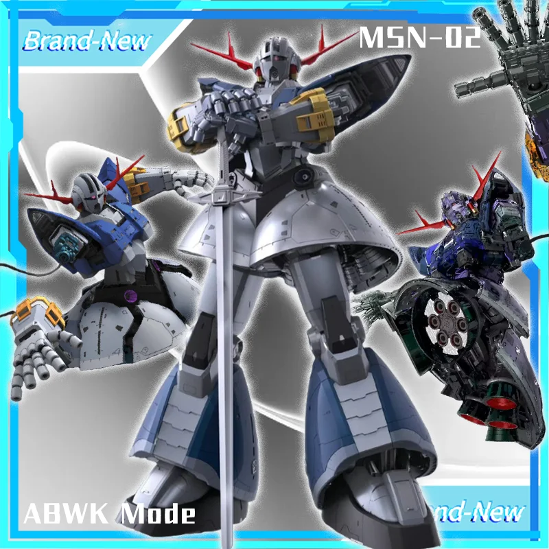 【IN STOCK】ABWK Model MSN-02 Perfect Zeong Special Coating Limited Edition Model Kits Plastic Skeleton Anime Robot Toys Gifts