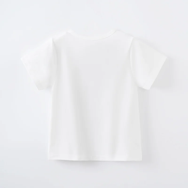 Boy Girl Baby 2024 New Style T-shirt Short Sleeve Print Clothes Children Kids Outdoor Summer Casual Cartoon Soft Trendy Hipster