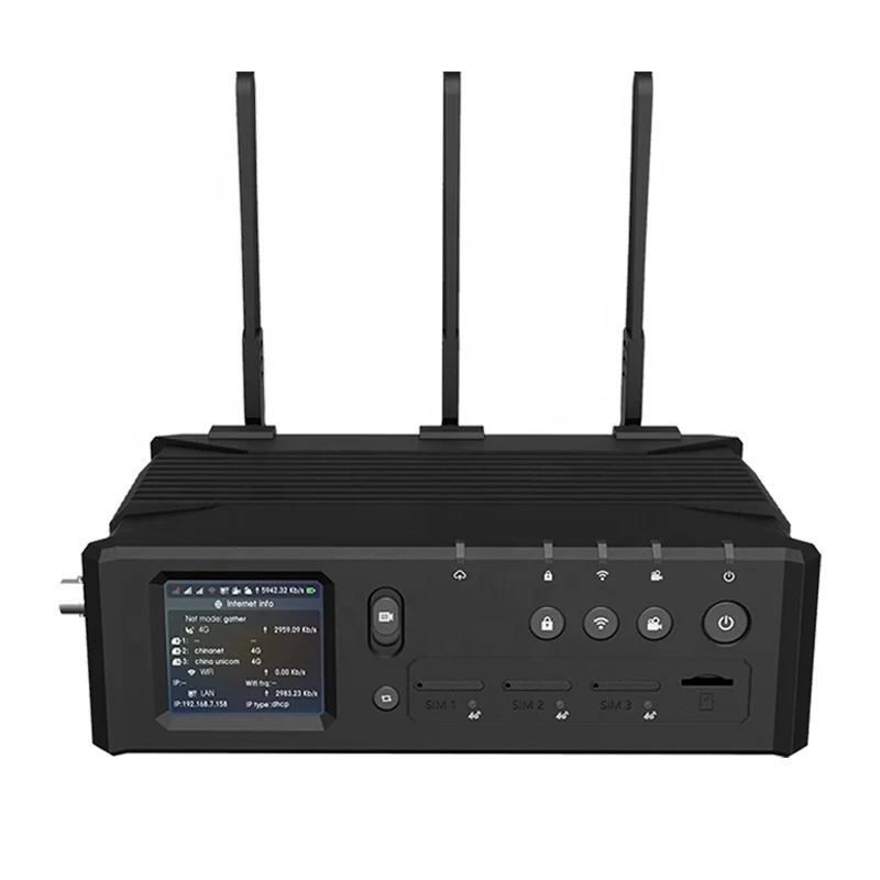 

3 SIM-карты, 4 г, склеивание HDMI SDI, Youtube, Facebook, прямая трансляция, видеокодер, аппаратное устройство