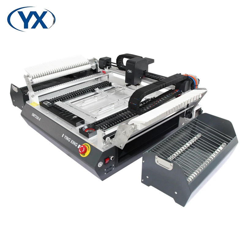 Yingxing SMT Equipment Небольшая настольная машина для поверхностного монтажа SMT330-X Pick and Place, используемая с визуальной системой