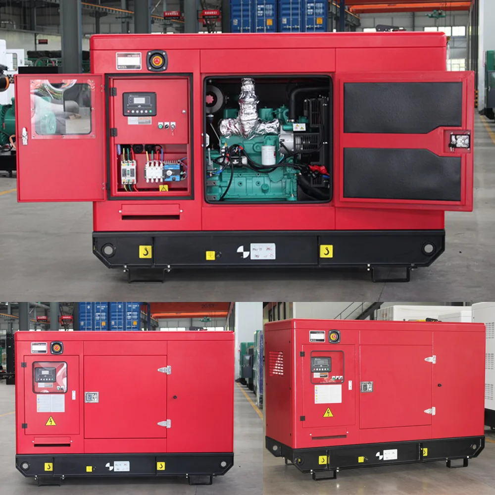 220V 230V Home Generators 8kw 10kw 12kw 15kva 20kva 24kw 30kva Kubota Perkin Generator Generator Price