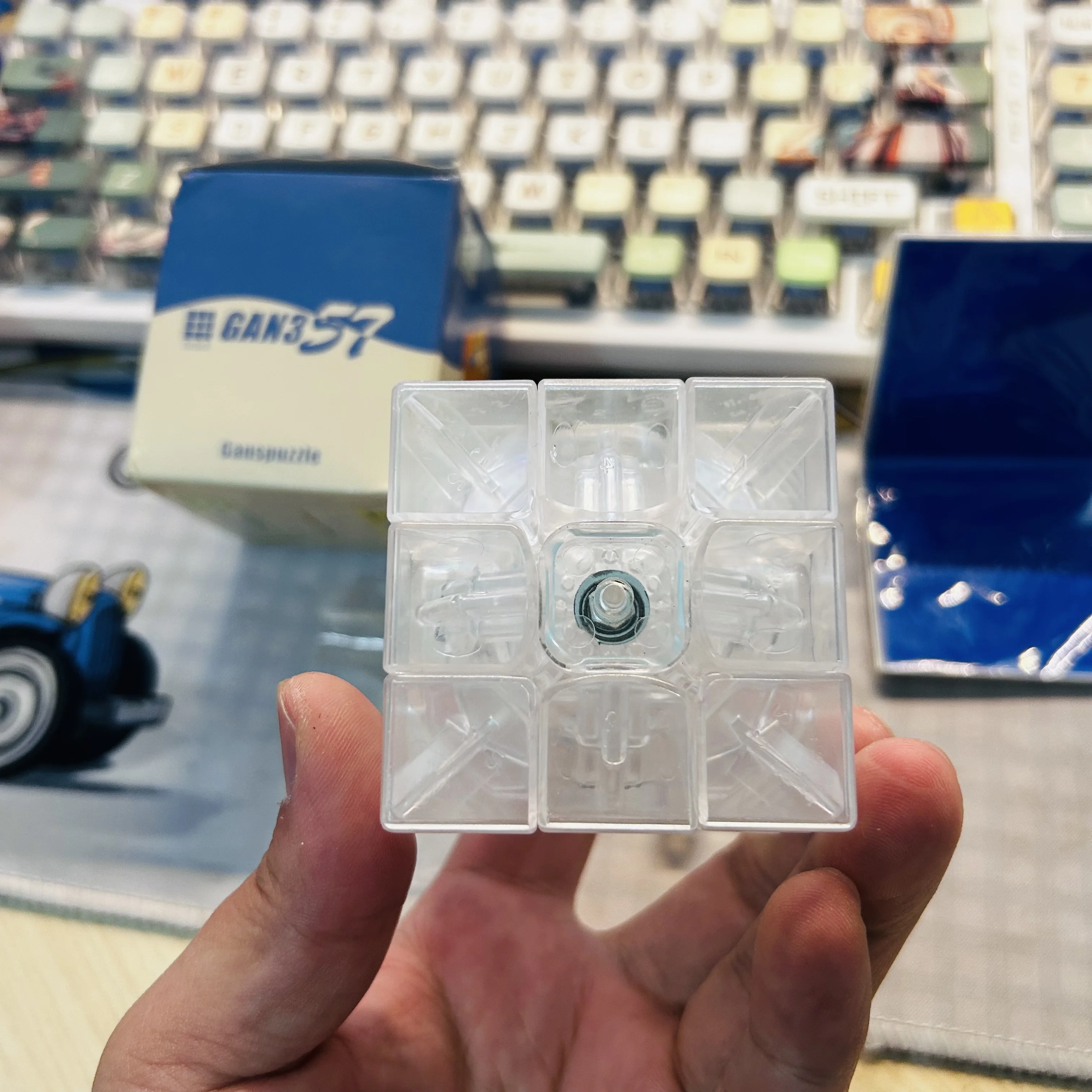 Gan357 Transparent Limited Edition Cube 3x3 Cube Collection Gan 3x3x3 Magic Cube