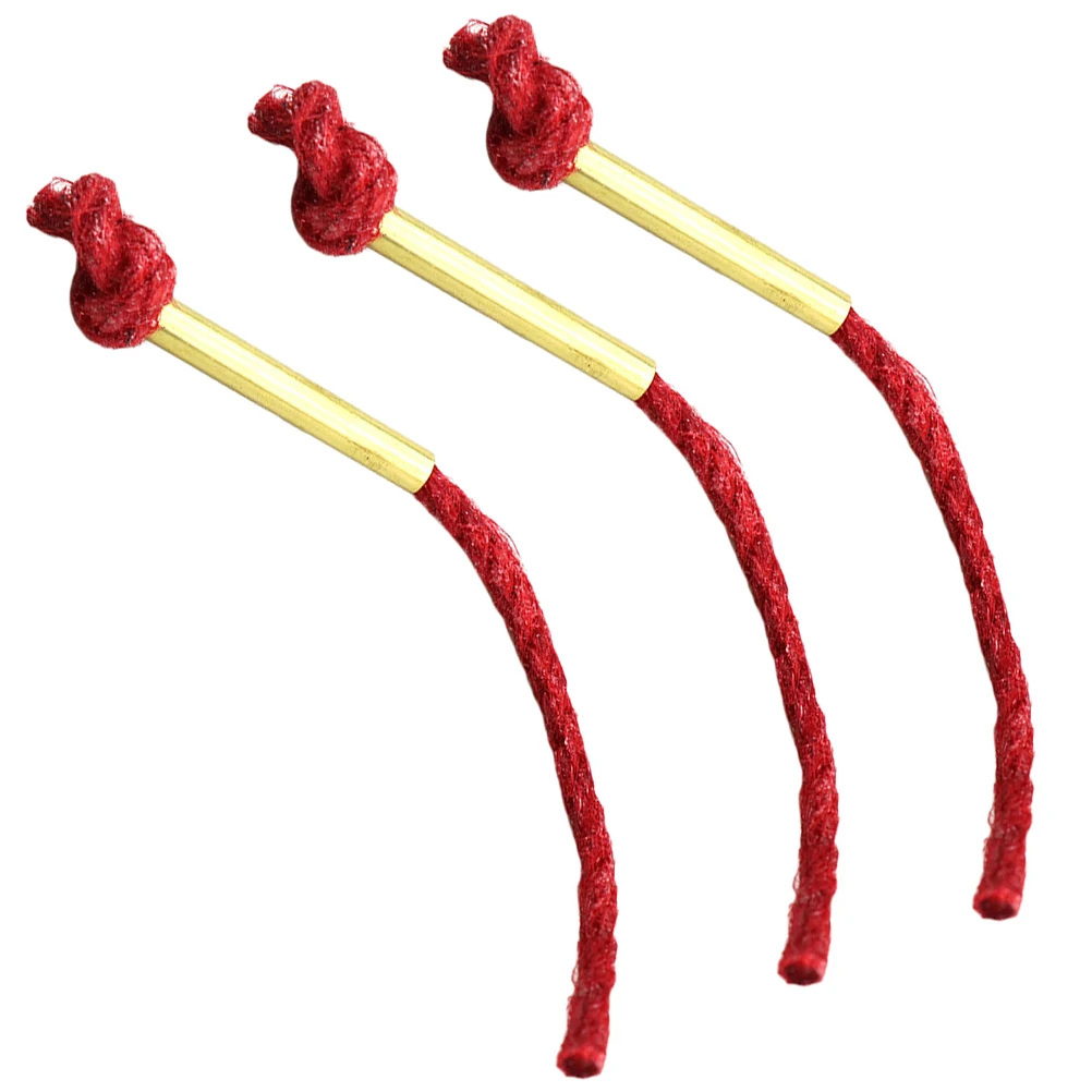 

3 Pcs Fire Rope Starter Camping Outdoor Waxed Flame Cord Safety Gear Travel Gift Survival Kit Hiking Accessories Emergency