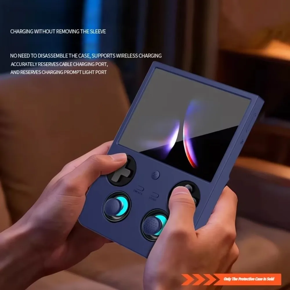 For ANBERNIC RG477V Game Console Protective Case Fully Enclosed Dropproof Handheld Game Console Protective Cases Soft