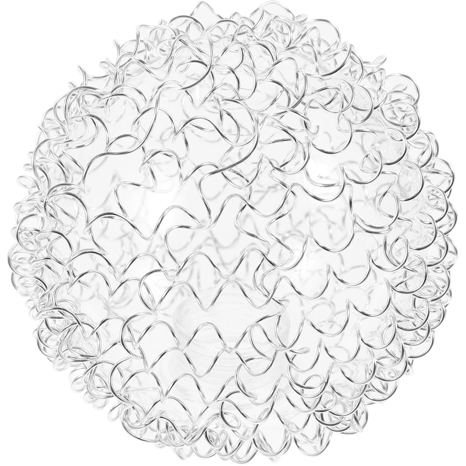

Aluminium Wire Globe Glass Lampshade Fine Craftsmanship Reliable Protection for Lamps Decorative Shades Globe Glass Lamp Shade