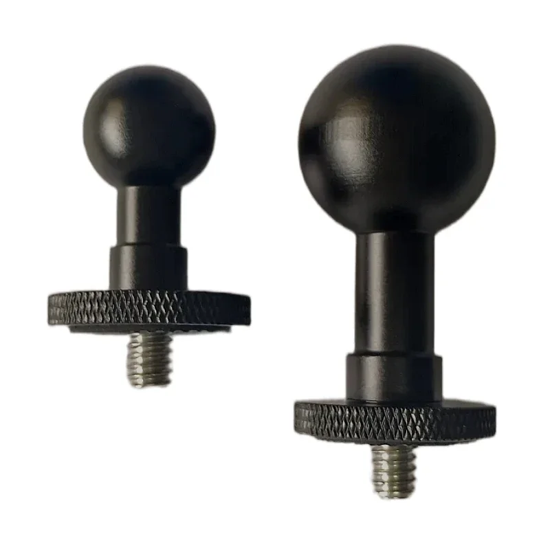 17mm / 25mm 1 inch Ball Head Mount Adapter 1/4 Screw Super C