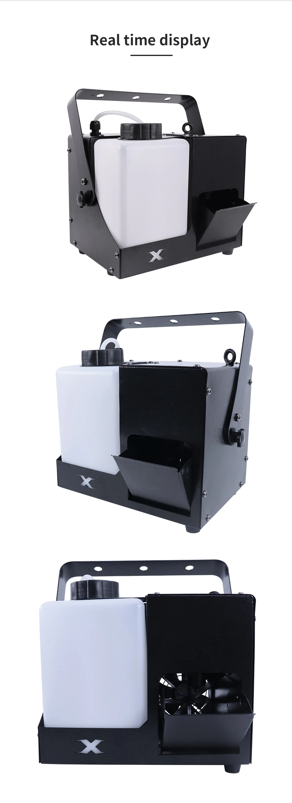 Bühnen-Rauchmaschine 500W 1,5L Großer Kraftstofftank Professionelle DJ Disco Hochzeit Weihnachtsfeier Requisiten – Detail 9