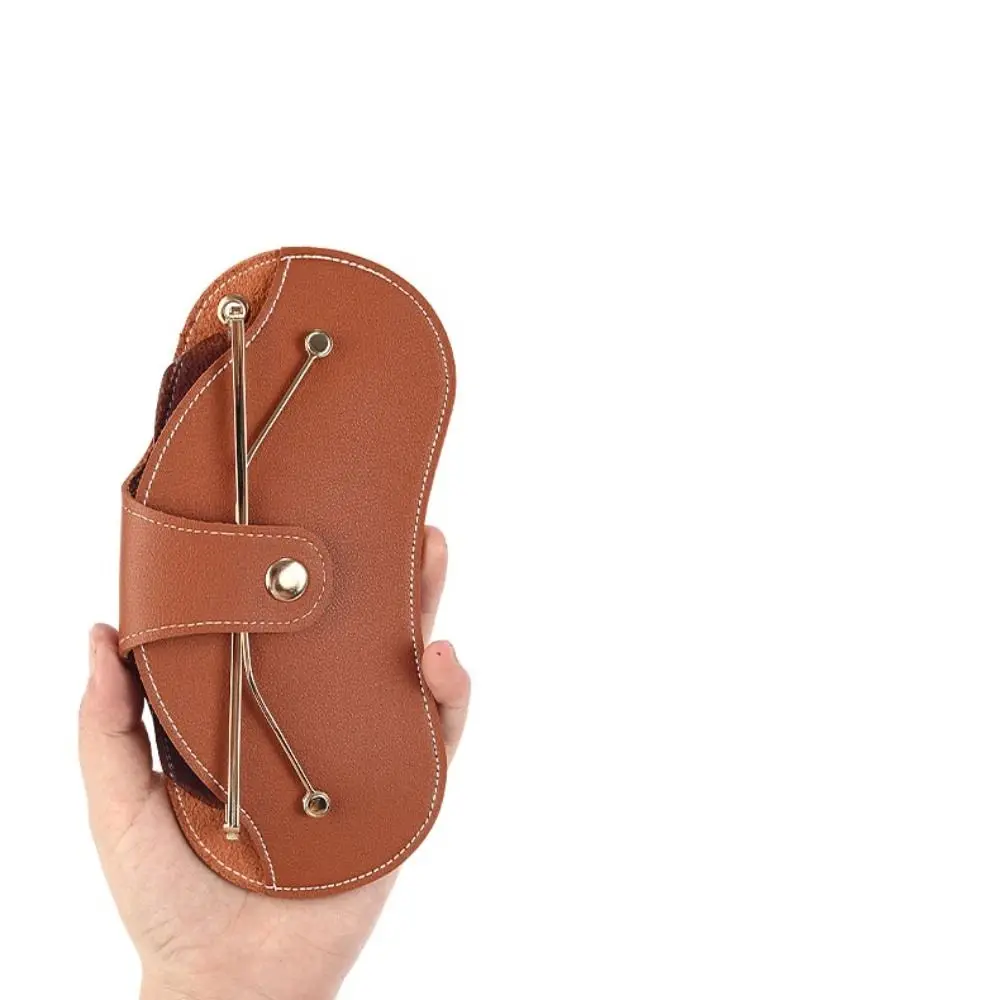 眼鏡プロテクター ハンギングネック サングラスケース バックル付き メガネケース PUレザー メガネケース リストストラップ付き 眼鏡ポーチ