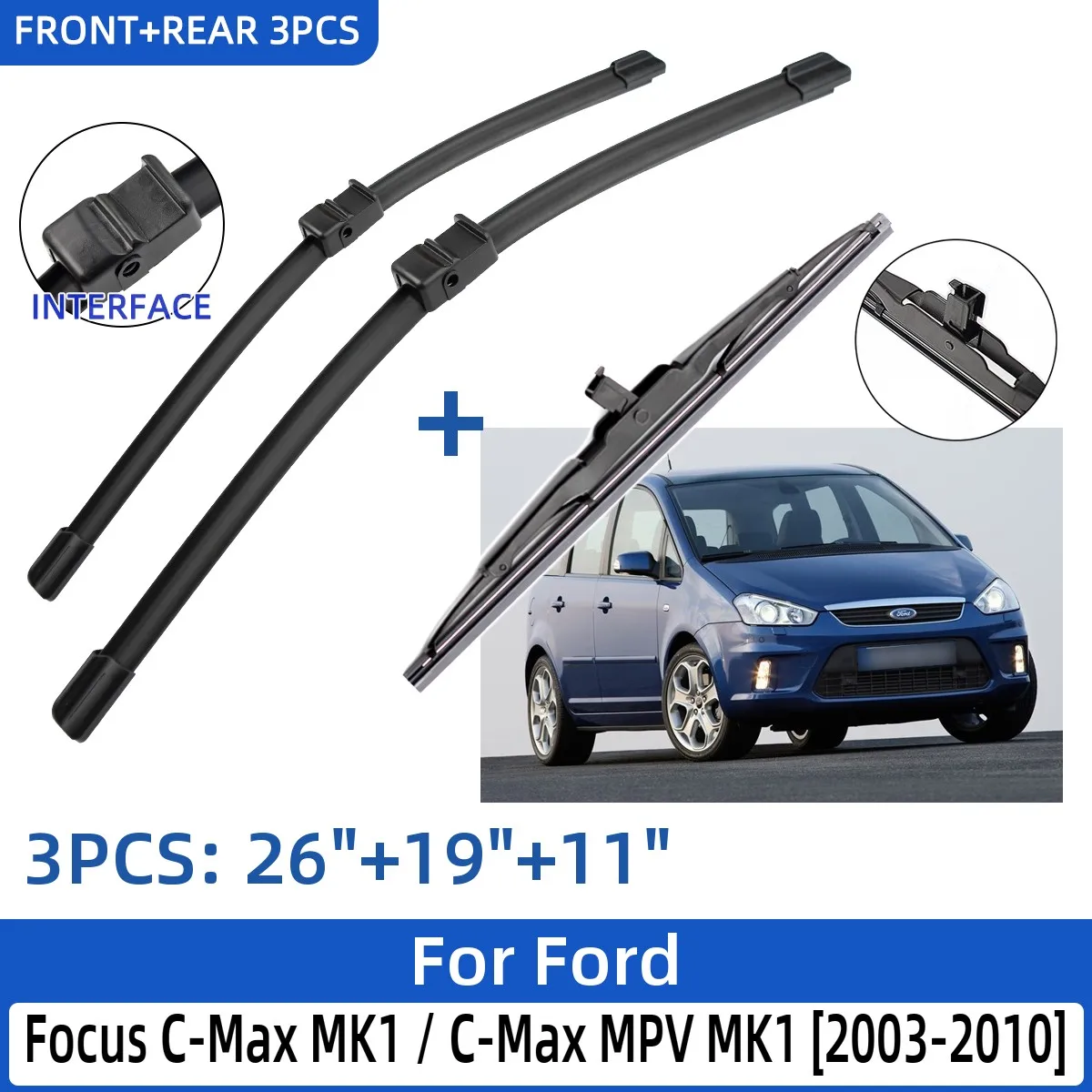 For Ford Focus C-Max MK1 / C-Max MPV MK1 2003-2010 26