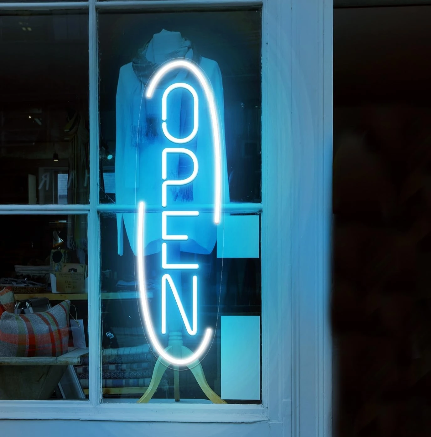 

Open Neon Sign LED Neon Light USB Dimmable for Business Window Bar Man Cave Coffee Lash Store Barber Shop Restaurant Wall Decor