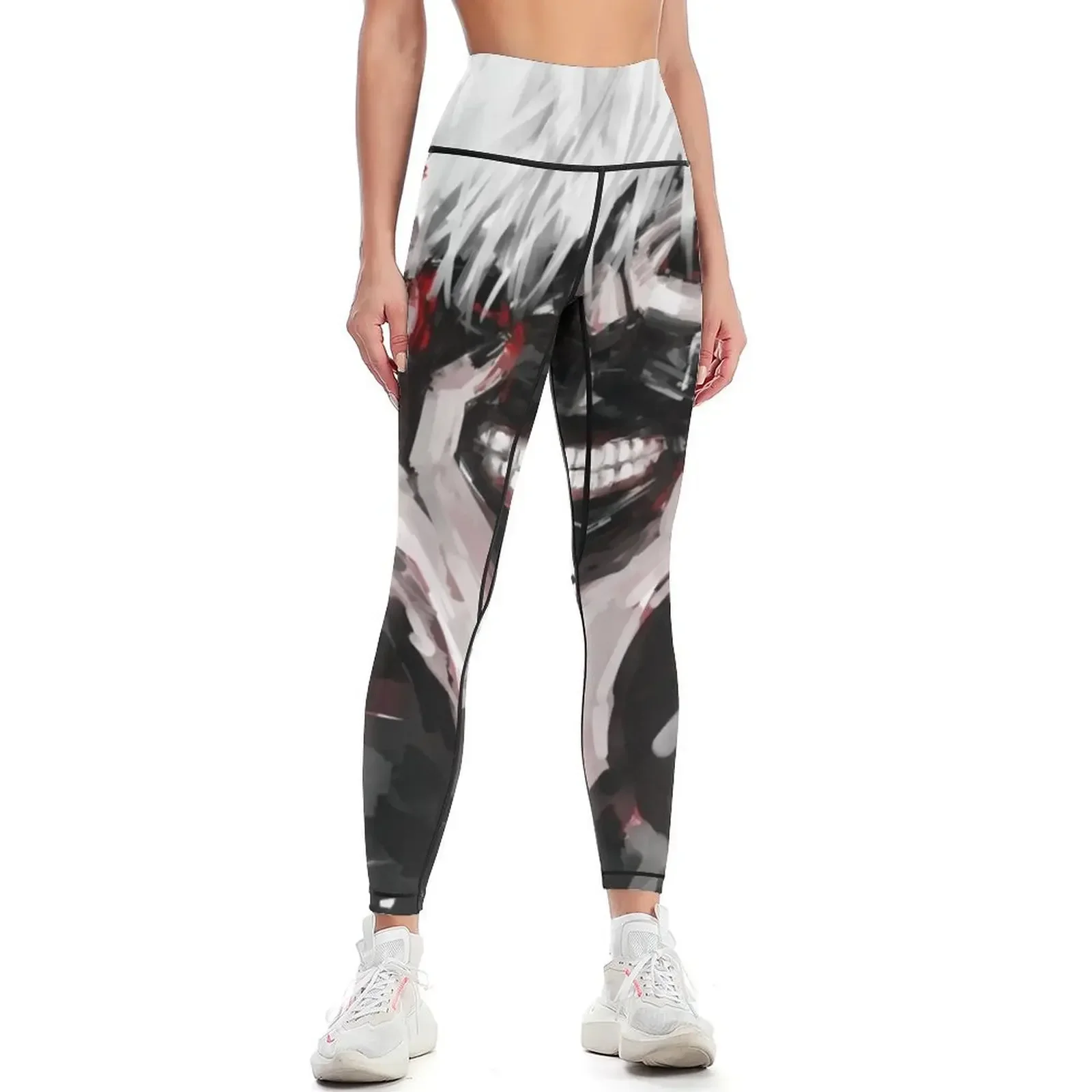 

ken kaneki Leggings Women's sports pants joggers for legging gym Tight fitting woman Womens Leggings