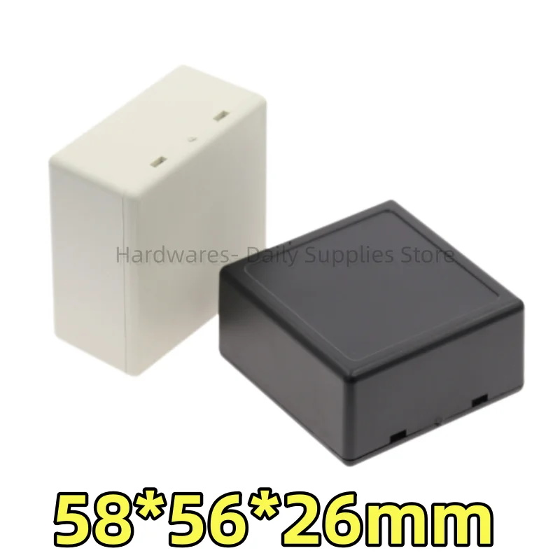 1pcs Enclosure Case Plastic Box Circuit Board Project Electronic 58x56x28mm DIY Wire Junction Boxes