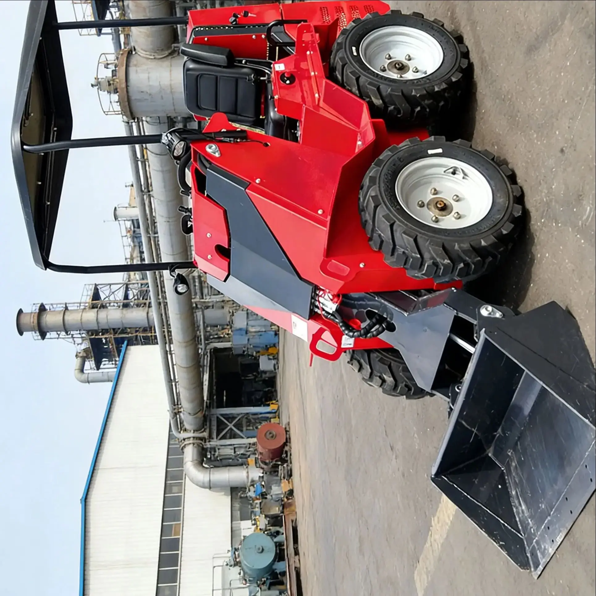 Excavadora hidráulica personalizada, cargadora de ruedas, tipo pista, máquina de construcción, oruga compacta para transporte de materiales de construcción urbana