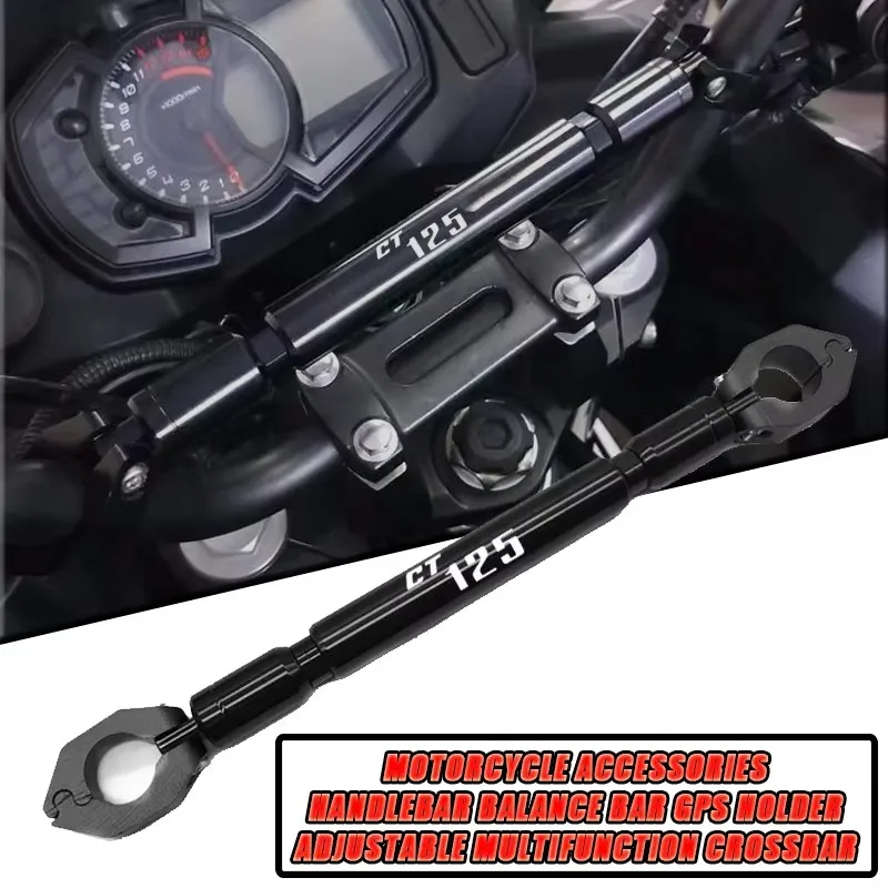

For HONDA CT125 CT 125 CNC Motorcycle Handlebar Crossbar 22mm Universal Balance Bar Bracket,With LOGO,Motorcycle Crossbar