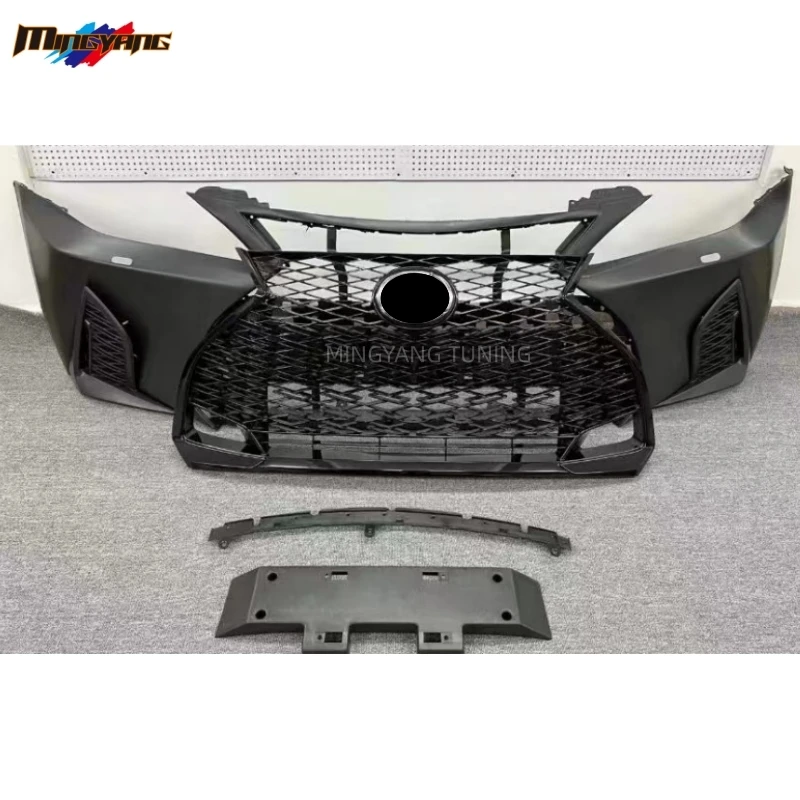 Kit Include Front Bumper Assembly With Grille for Lexus IS 2006-2012 Upgrade to 2021 Model Good Quality Kit for Is250 Is300