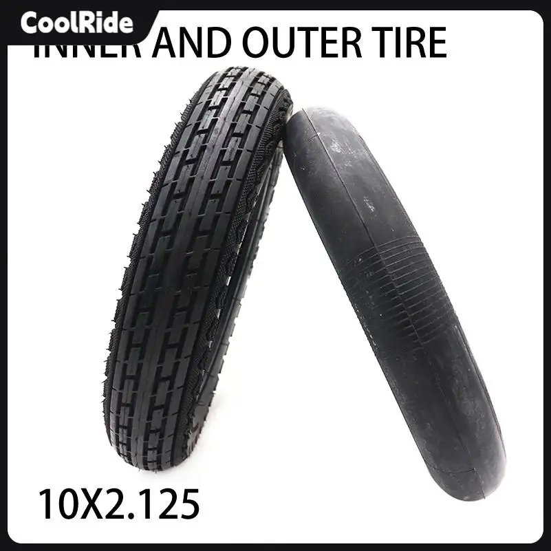 NEW 10x2.125 Tire Tube for Baby Stroller, Trolley, Electric Scooter Tire Replacement Wheels with