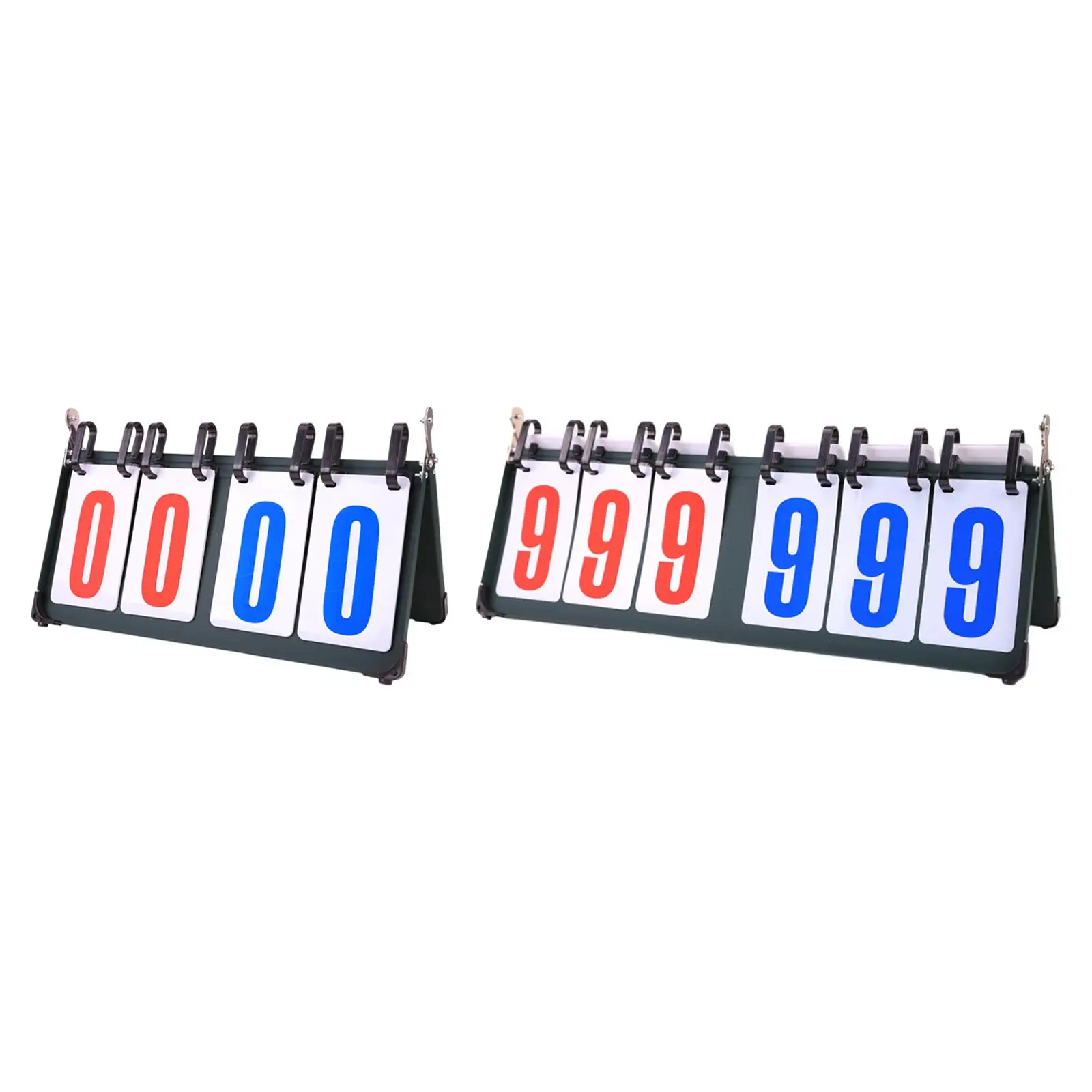 

Score Keeper Portable Scoreboard Pingpong Multi Sports Tabletop Scoreboard Flip for Tennis Team Volleyball Competition Baseball