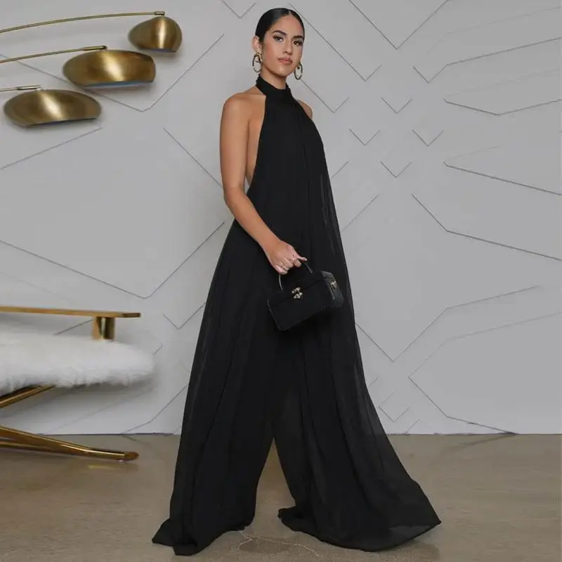 

Широкие брюки с высокой талией Bal, женский комбинезон, повседневные брюки, уличные летние модные сексуальные модные брюки больших размеров