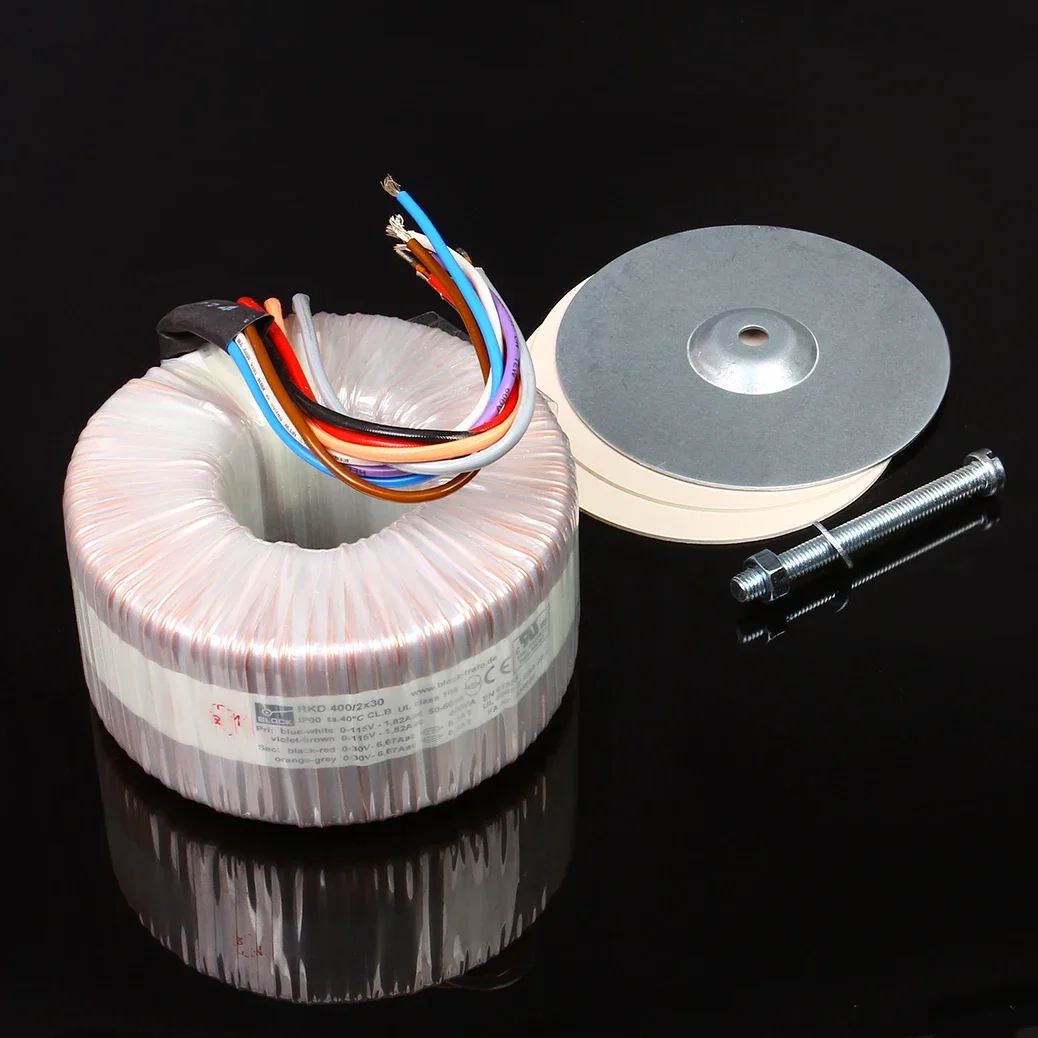 Block 200w 400va Toroidal Transformer 2*10v Power Amplifier Toroidal Transformer