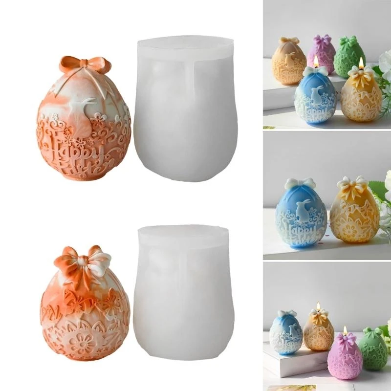 

XXFD Easy Release Silicone Scented Mold For Festival Easter Eggs Decoration
