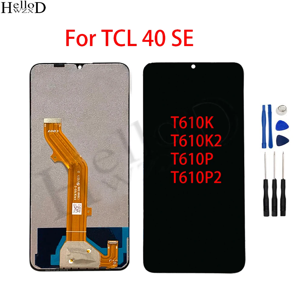 

6.75" Original LCD Screen For TCL 40SE 40 SE T610K T610P LCD Display Touch Screen Digitizer Assembly Replacement