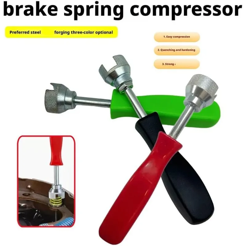 Drum Brake Spring Tool Drum Brake Tool Removes and Installs Brake Springs Washers Fits 5/8