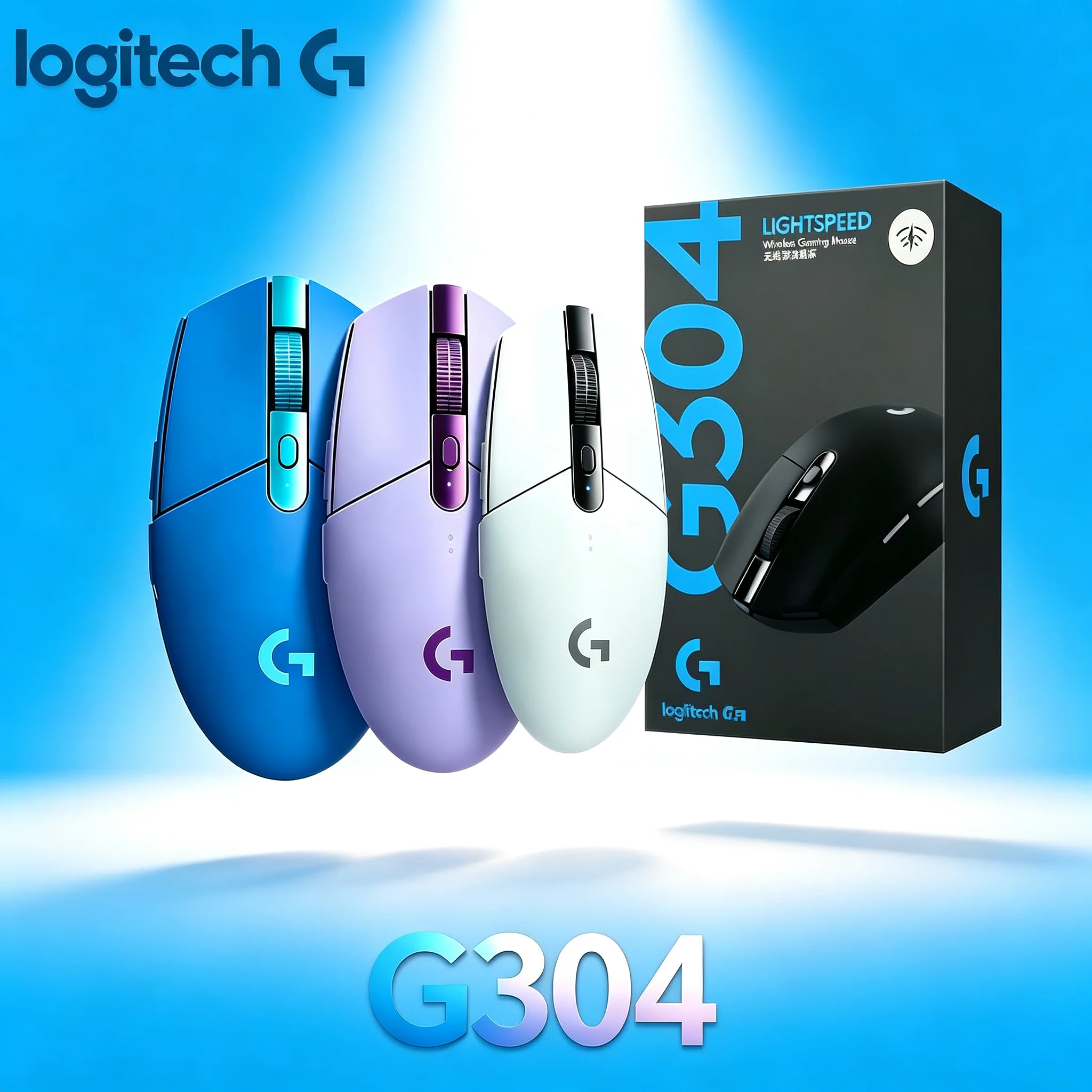 Logitech G304 2.4G Wireless Gaming Mouse High‑grade Anti‑slip Material Comfort Grip Game Mice