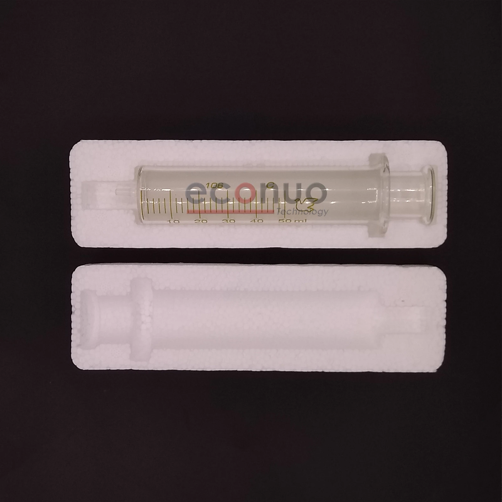 

Стеклянный игольчатый цилиндр, 50 мл, стеклянный шприц для очистки печатающей головки для струйного УФ/сольвентного принтера