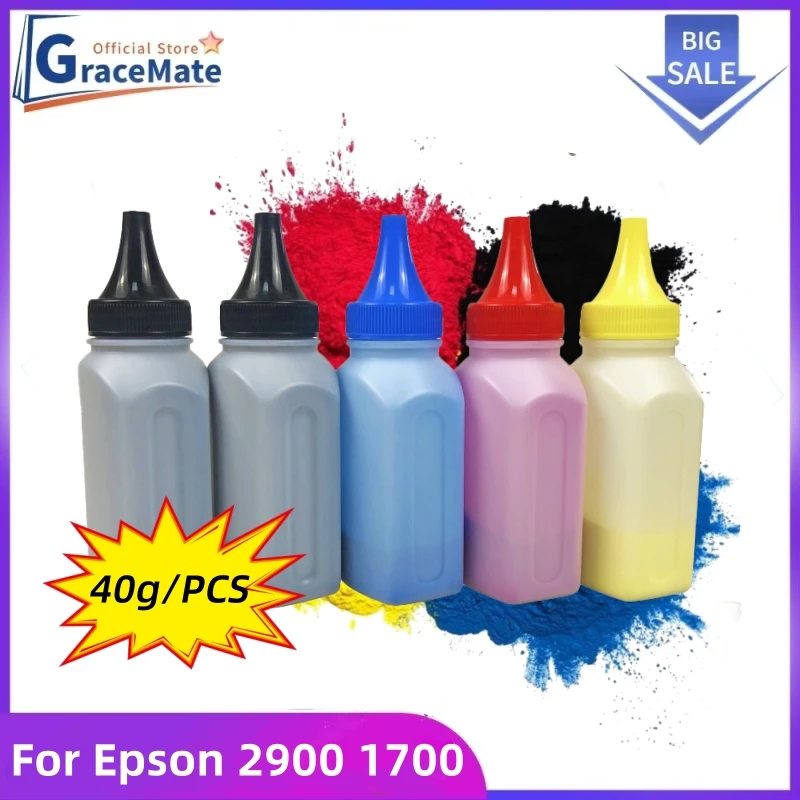 GraceMate Toner Powder Compatible for Epson 2900 1700 Cartridge AcuLaser C2900 CX29 C1700 C1750 C1750N C1750W CX17NF CX17WF