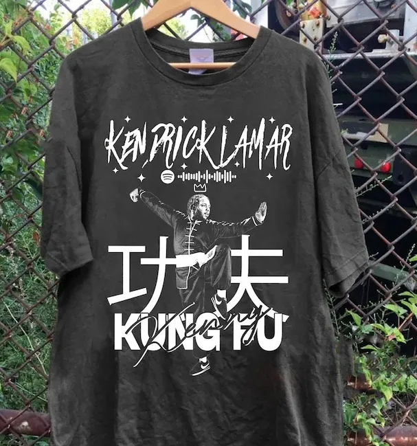 Vintage Kendrick Lamar Kungfu Shirt, Kendrick Lamar Album 90S Rap Music Shirt