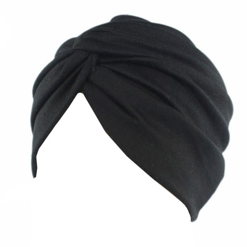 49MD Women Twisted Turban Beanie for Head Scarf Wrap Chemo Cap Pre-Tied Muslim Hijab