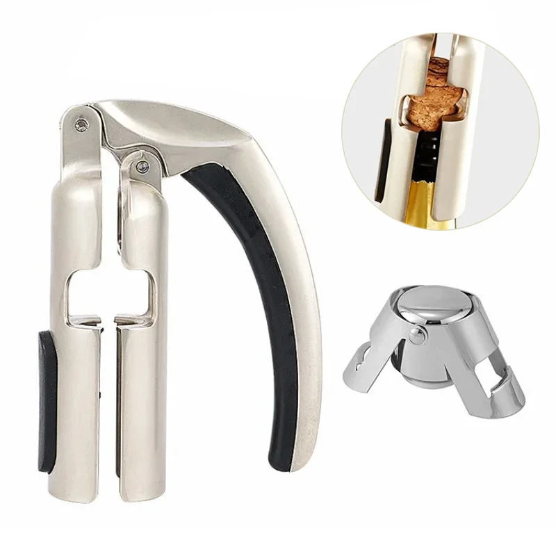 

Wine Bottle Opener Corkscrew Leverage Design Cork Puller Remover Champagne Bar Tools