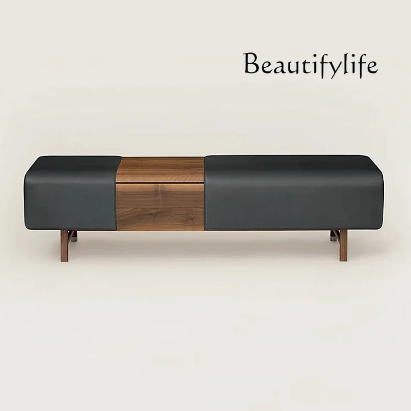

Premium Cloakroom Sofa Bench Bedside Bedroom Bedside Bench Design Solid Wood Bench Home Living Room