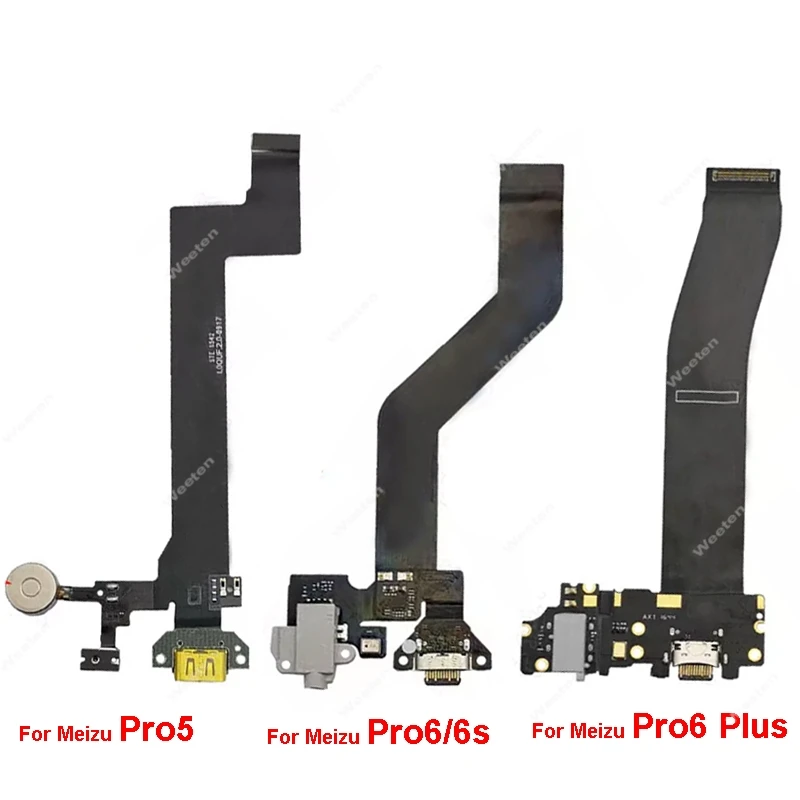 

USB Charger Dock Flex Cable For Meizu Pro5 Pro6 Plus Pro6S USB Charging Jack Flex Cable Usb Port Board Connector Parts