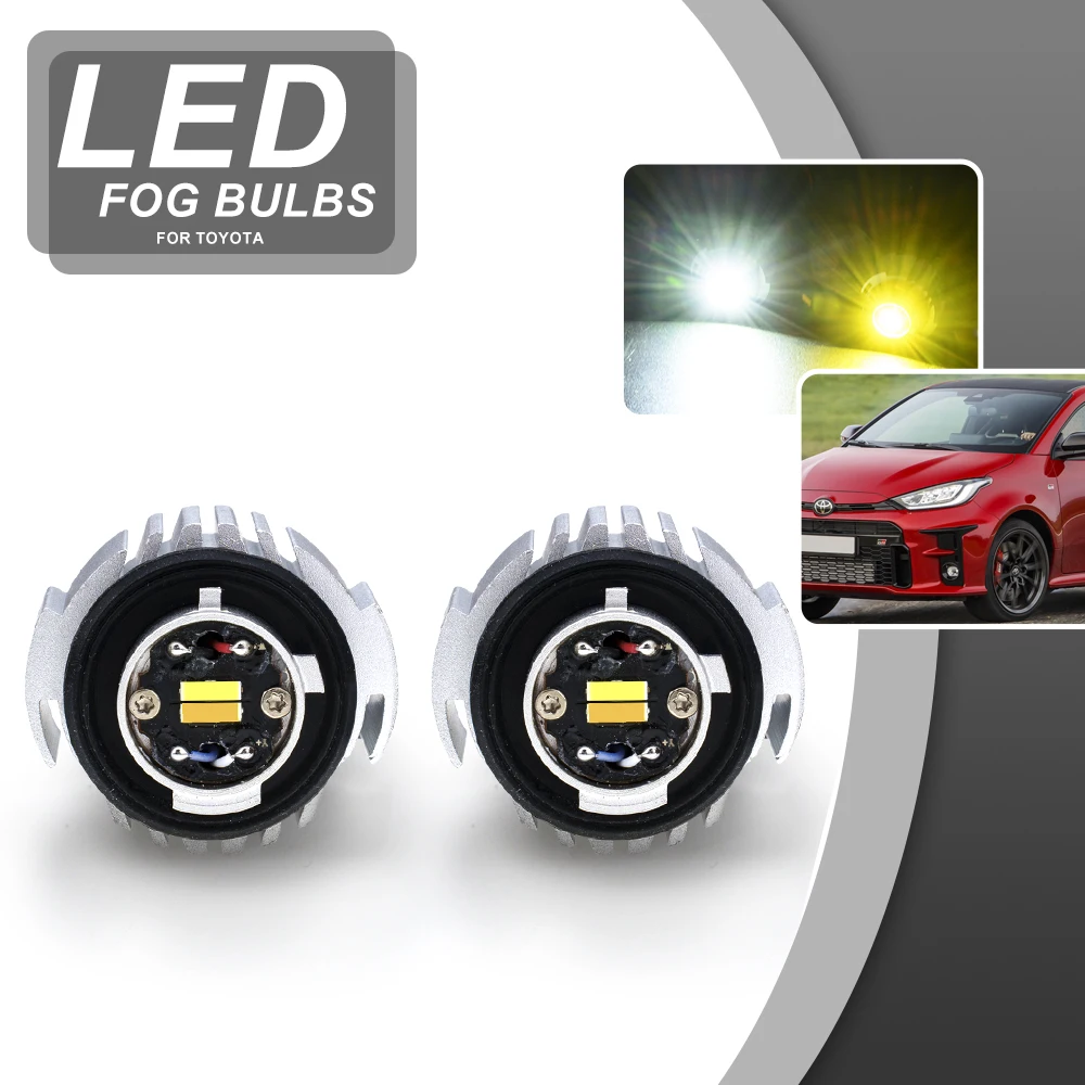 

Fits For 2020+ Toyota Yaris IV XP210 2021+ Yaris Cross 2019+ Prius 2020+ C-HR L1B L1 Canbus Switchback LED Driving Fog Lights