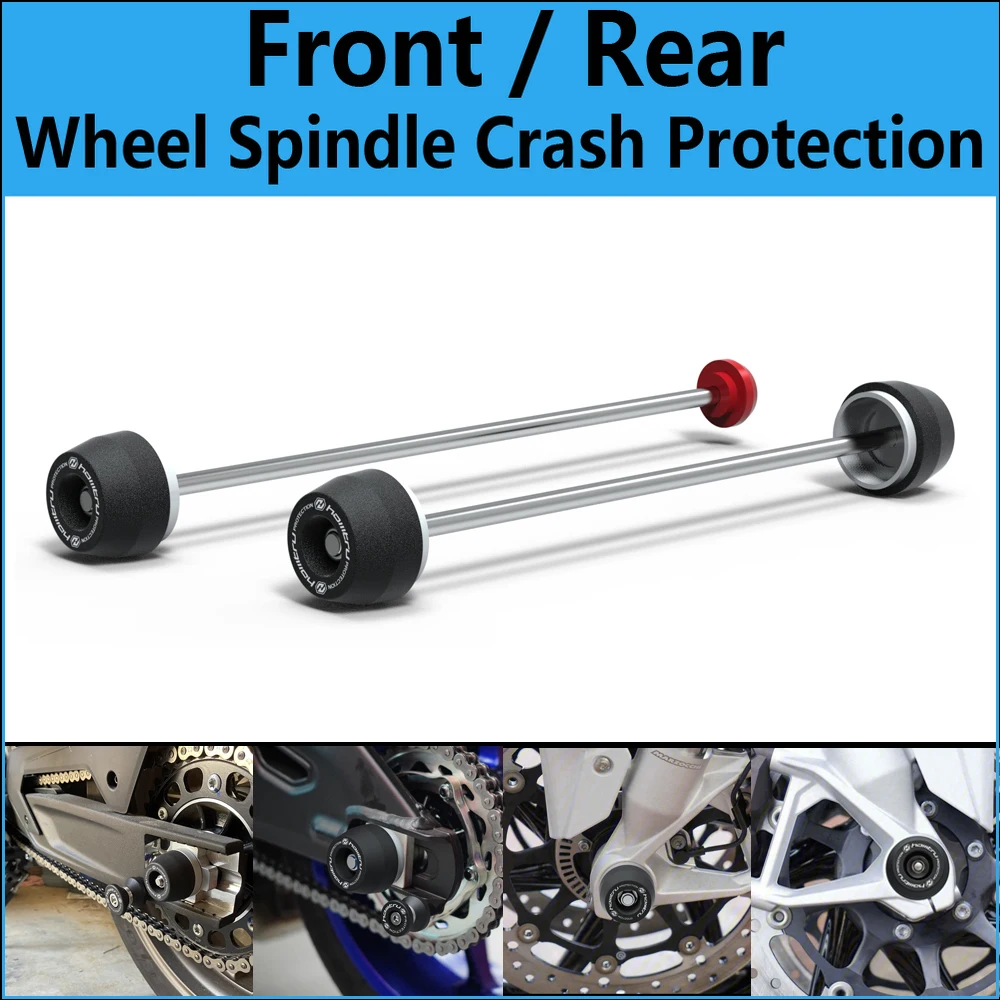 

Front Rear wheel Spindle Crash Protection For Aprilia RSV4/RR/RF/APRC/Factory 2009-2023