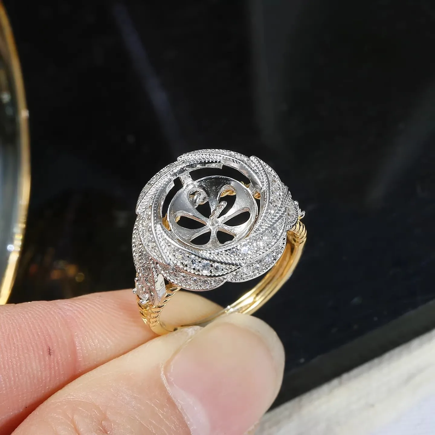 meibapj-anello-con-perla-d'acqua-dolce-naturale-da-11-13-mm-fai-da-te-in-argento-925-con-montatura-multicolore-gioielli-raffinati-da-sposa-per-donna