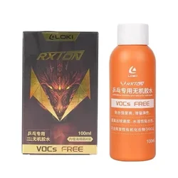 LOKI-Cola à Base de Água Impermeável para Raquete De Tênis De Mesa, Acessórios De Ping Pong, ITTF Aprovado, NO-V.O.C, 100ml, Original