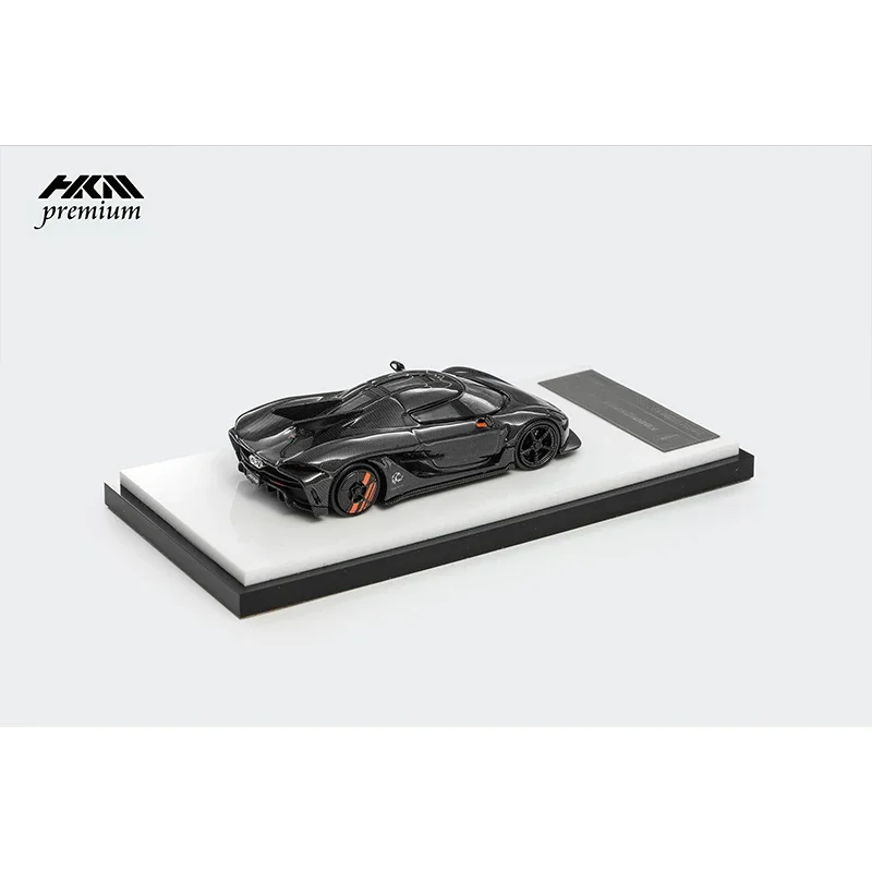 Prévente HKM Jesko 1:64 absolu entièrement en carbone moulé sous pression Diorama modèle de voiture Collection jouets miniatures