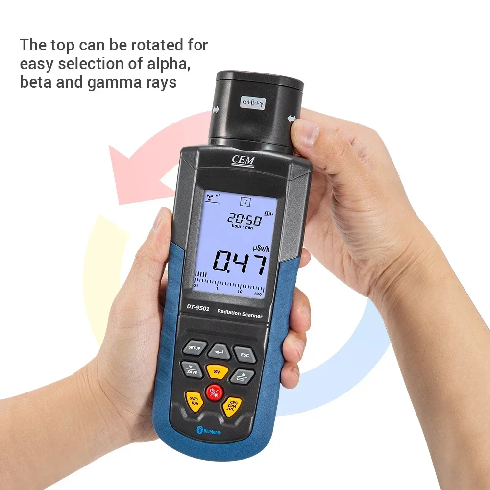 

Top Quality Hot SalesElectromagnetic Radiation Survey Meter A, B,y And X Ray Scanner