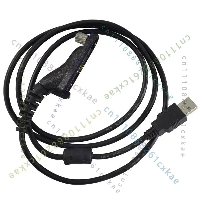 USB Programming Cable Frequency Modulation Data Cord For Motorola GP328D+ GP338D+ P8668i P8200 Walkie‑Talkie Accessory