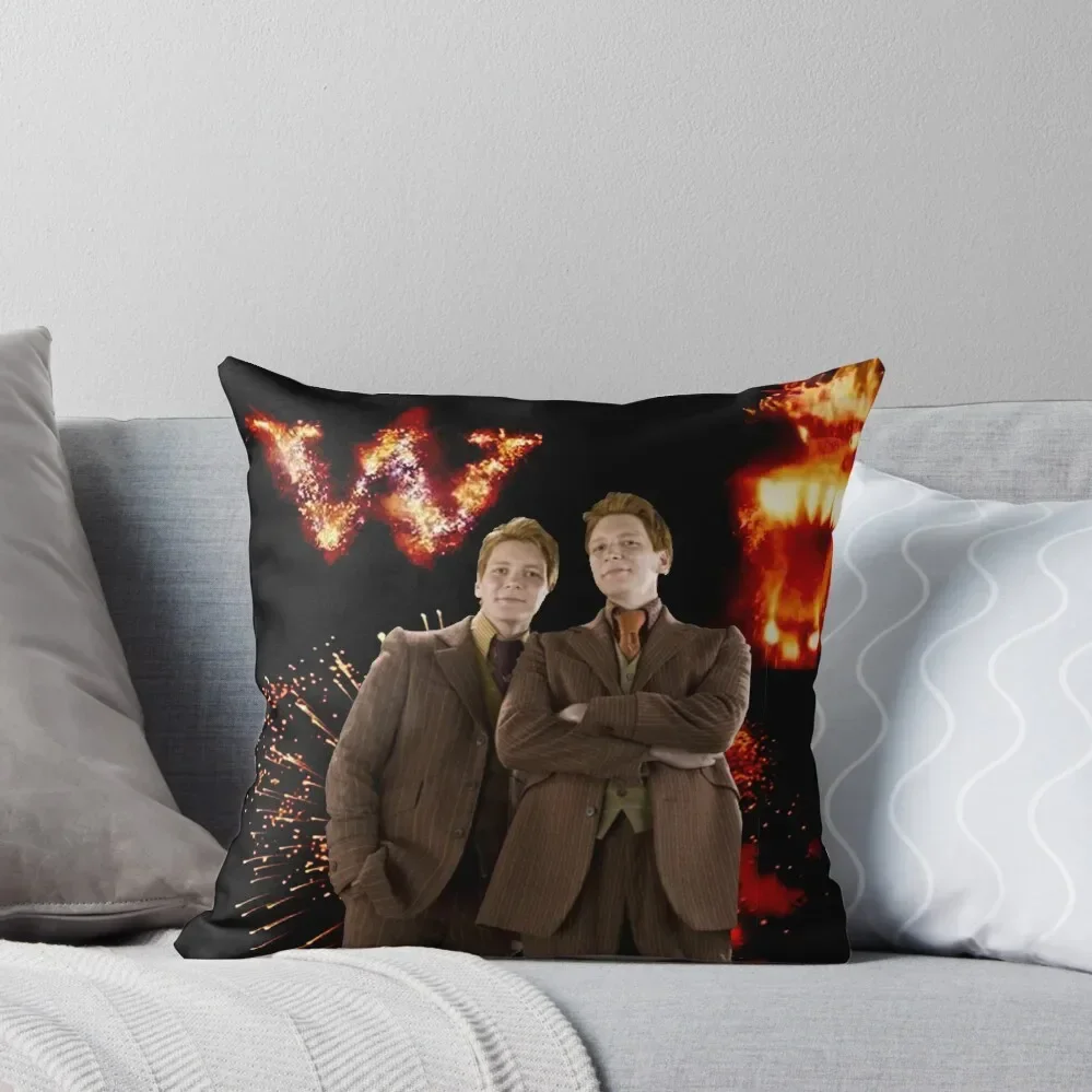 

Fred and George Weasley Throw Pillow Sofa Cushions christmas decorations for home 2024 Pillow