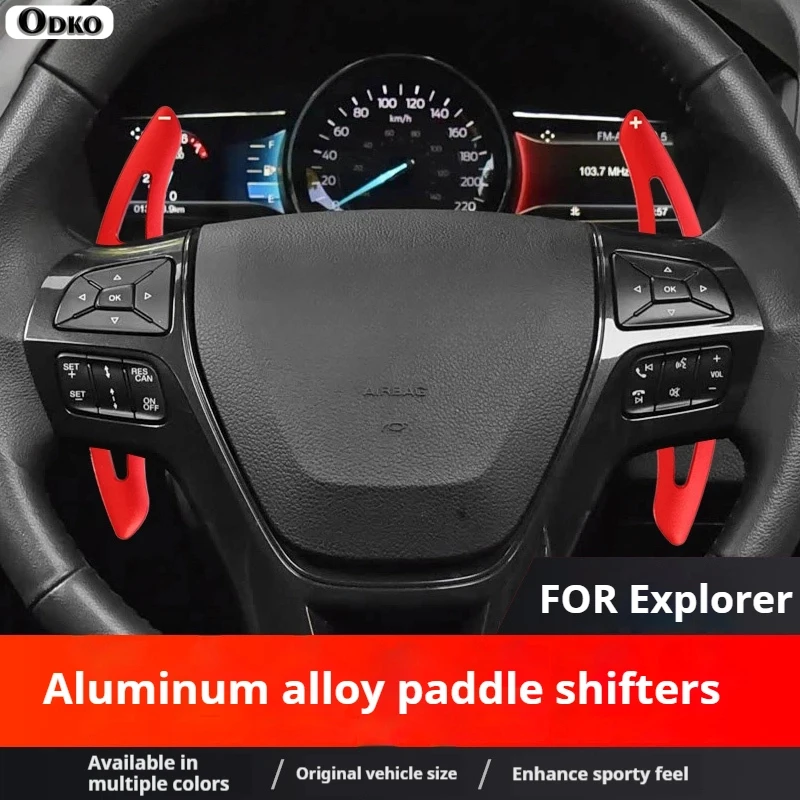 

For Ford Explorer 2016-2019 model Car Accessories Aluminum Alloy Car Steering Wheel Gear Shifters Paddle Shift Extension