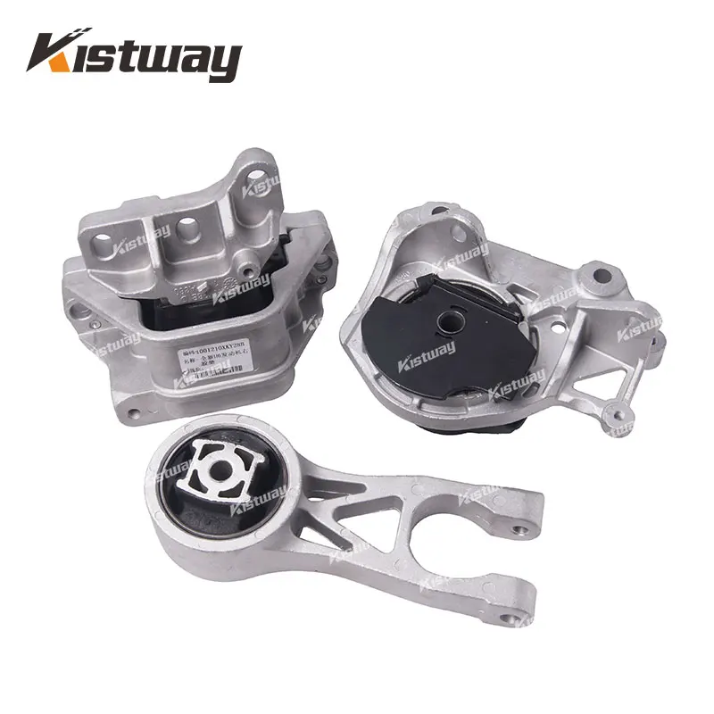 3PCS Engine Motor Transmission Mount Kit For Great Wall Haval H6 2018- WEY VV6 2.0T 1001110XKY28A 1001210XKY28B 1001310XKY28A