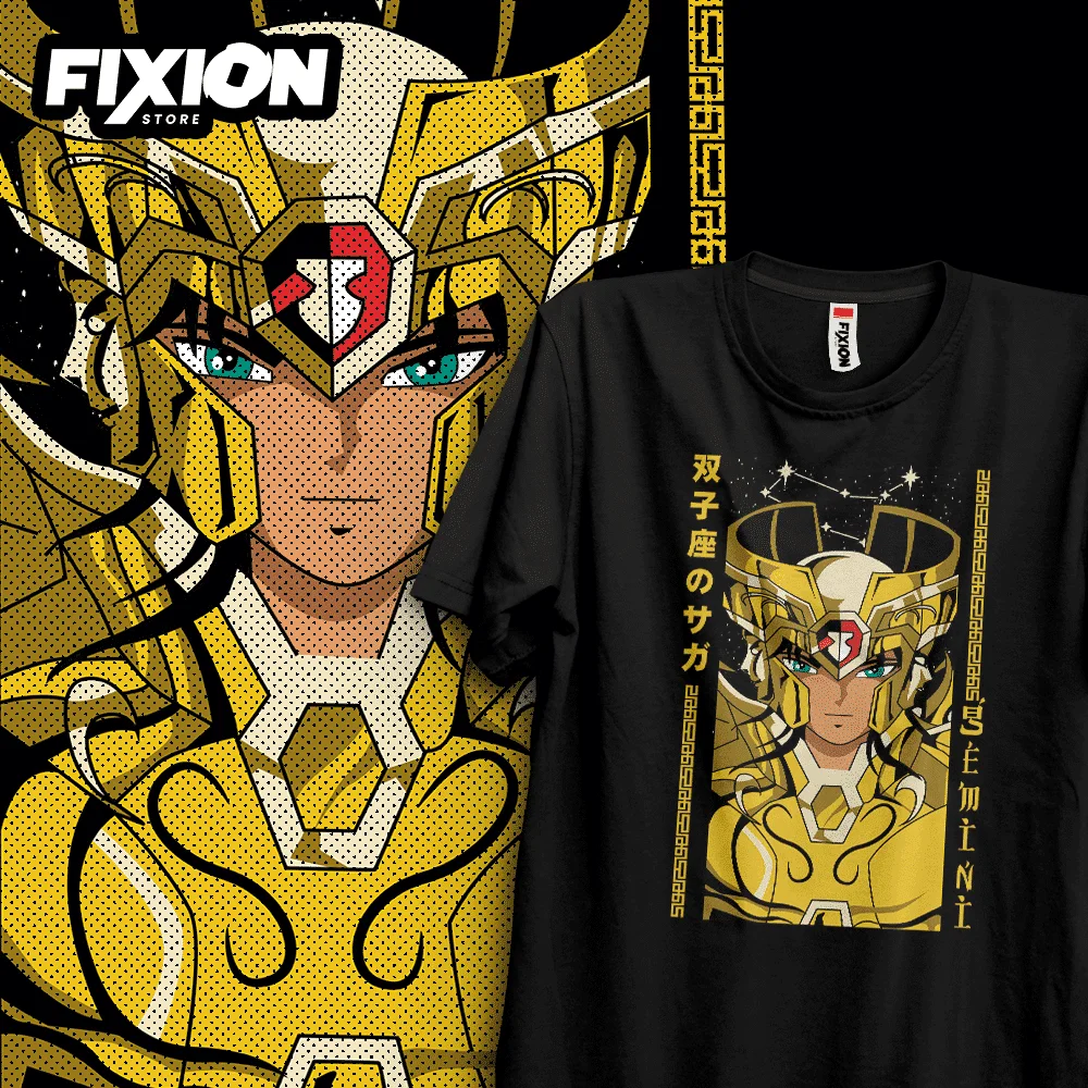 Saint Seiya –  Abril –  6Anime T Shirt Manga Gift For Anime Lover All Size Cotton