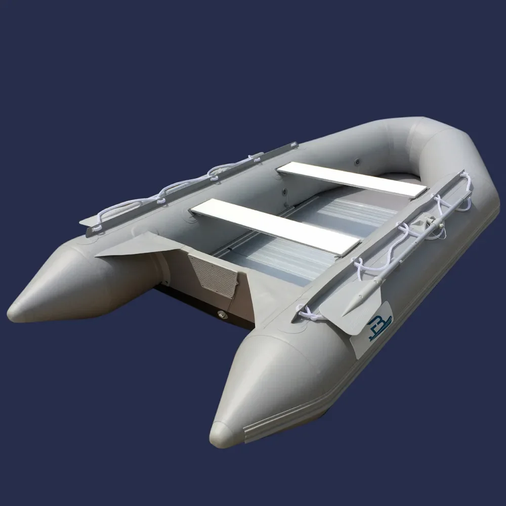 Inflatable Boat Of 2023 China PVC Cheap Plastic Inflatable Boat For Sale With 4 Air Chamber