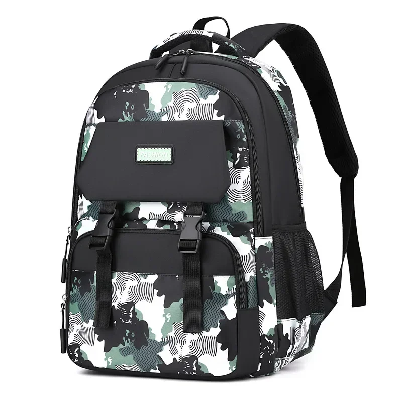 New simple style, student double shoulder schoolbag